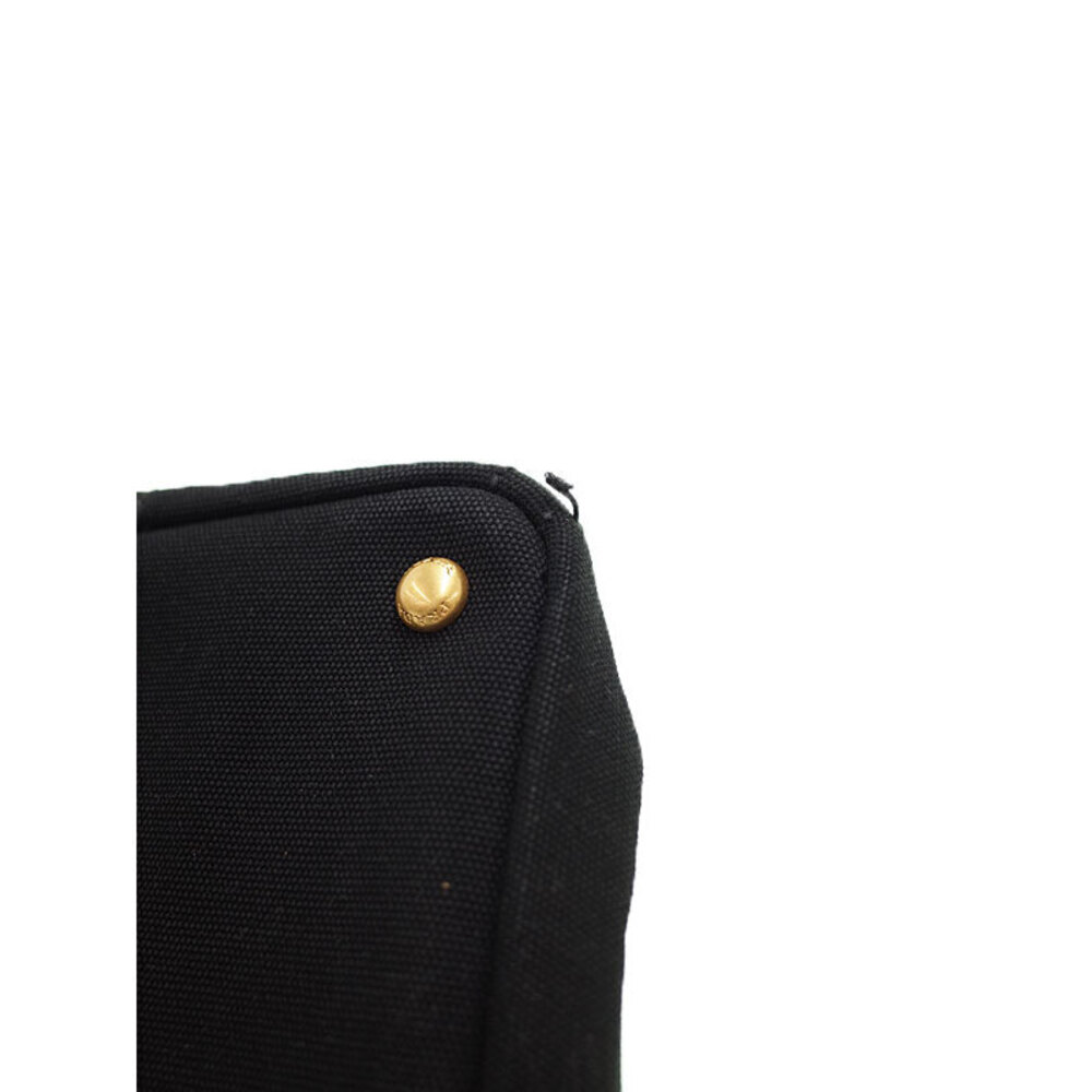Prada Canapa 2way Tote Shoulder Bag Black - Picture 5 of 9
